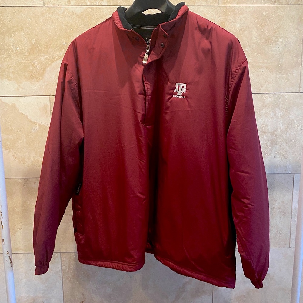 Retro Ashworth Texas A&M Football Jacket